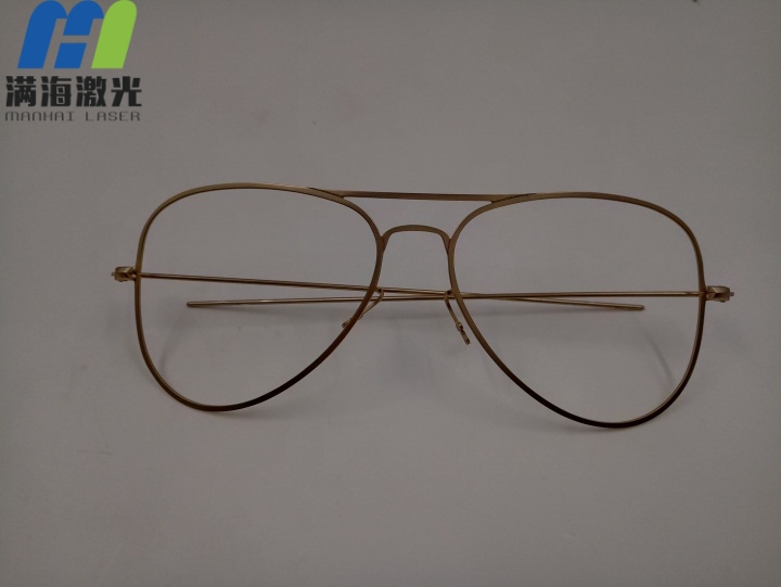 合金眼鏡架激光打標(biāo)