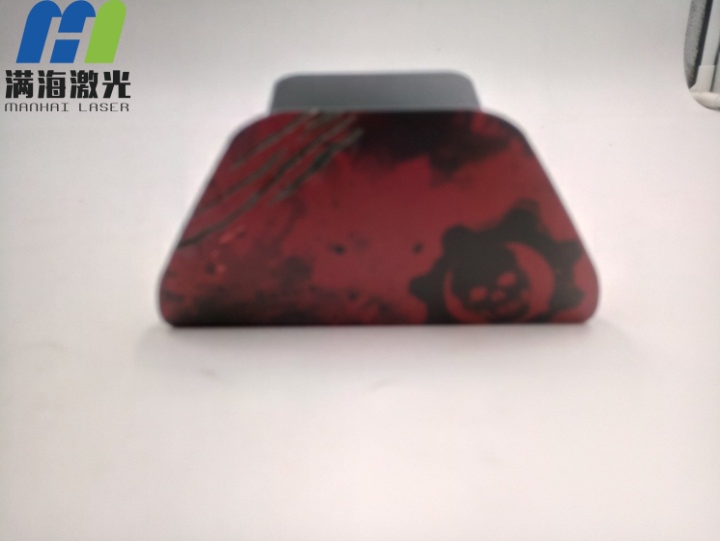 游戲手柄塑膠底座激光雕刻