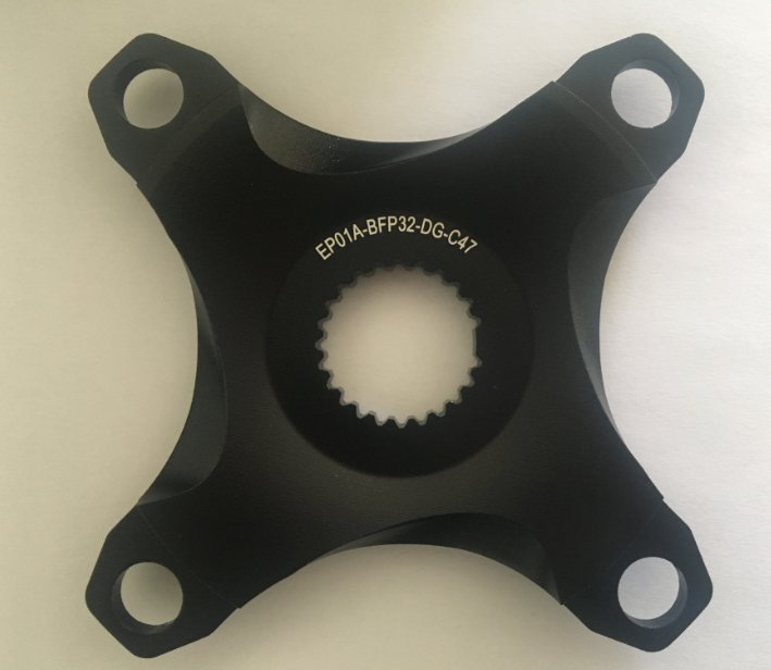 自行車爪片表面激光刻字