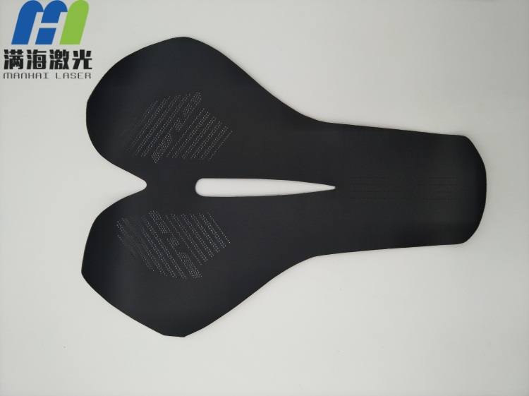 自行車真皮坐墊激光穿孔