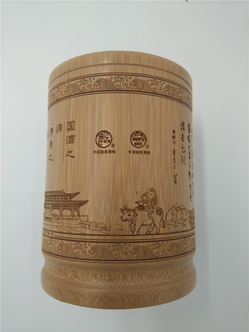 竹制筆筒激光旋轉(zhuǎn)打標(biāo) 竹制筆筒激光旋轉(zhuǎn)打標(biāo)