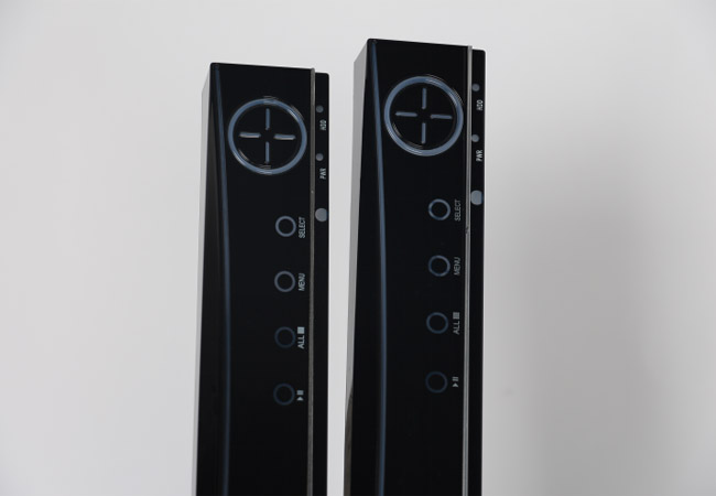 監(jiān)控器前面板激光打標