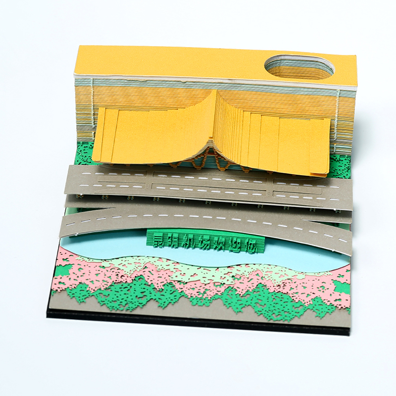 3d立體便簽云南機(jī)場(chǎng)3d立體便簽紙定制廠家