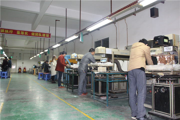 滿海激光深圳一車間