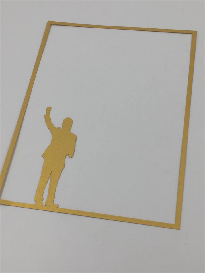 紙制品創(chuàng)意掛畫(huà)激光雕花