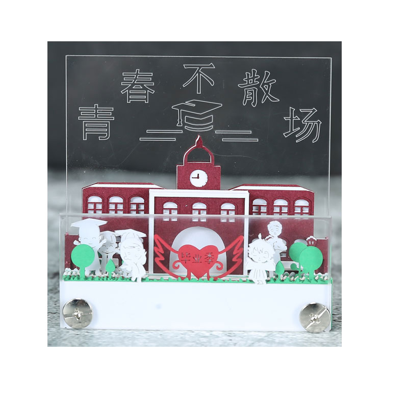 3d立體便簽紙青春不散場(chǎng)便簽紙定制廠家