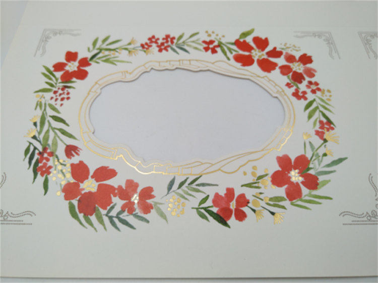 紙質(zhì)請柬激光打孔