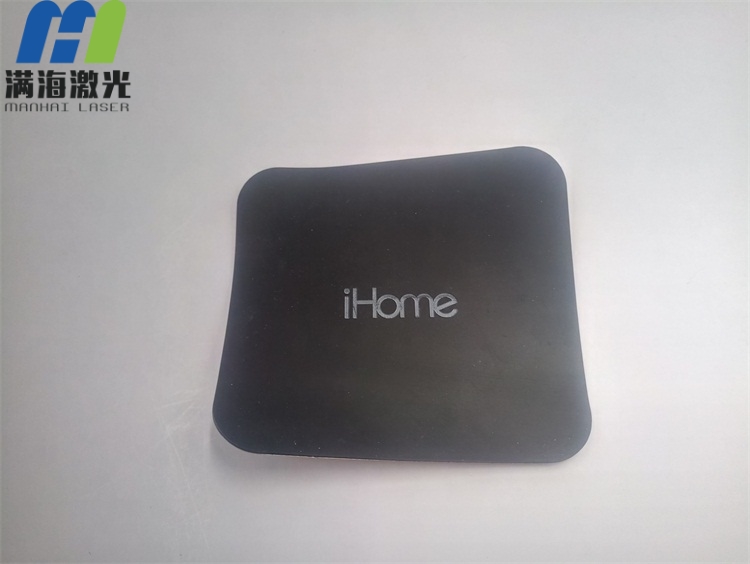 音響底座皮料激光打標(biāo)切割