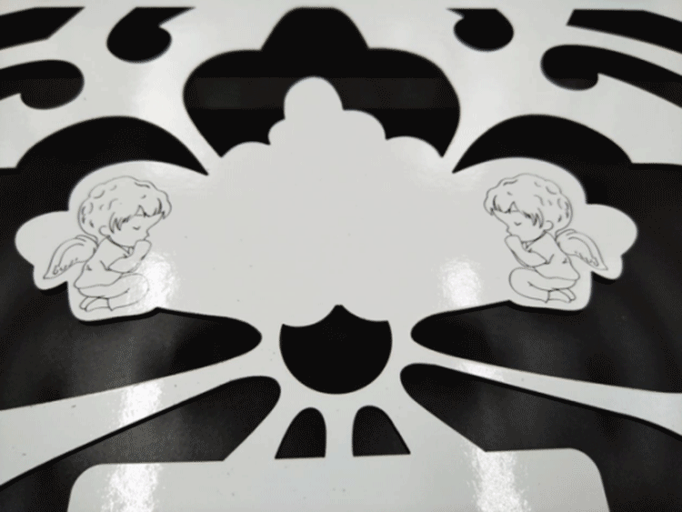 汽車配件塑膠件激光加工