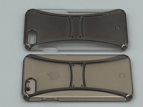 360度旋轉(zhuǎn)激光雕刻IPhone7手機(jī)護(hù)套過(guò)程