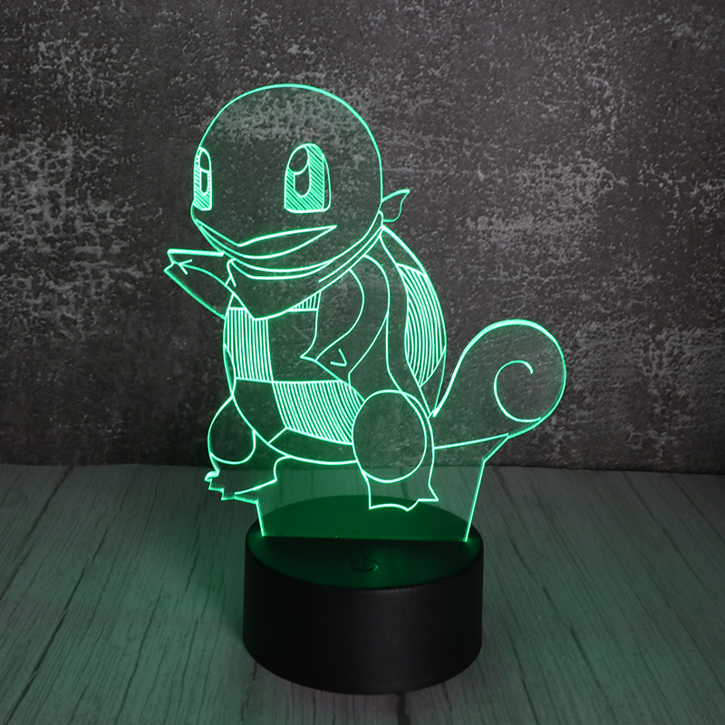 3d卡通小夜燈