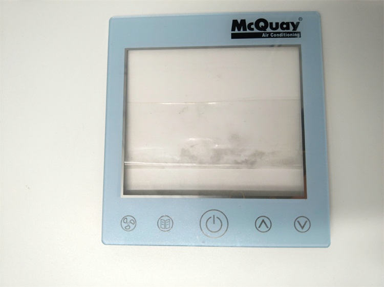 紫光激光打標(biāo)MCQUAY開關(guān)塑膠按鍵