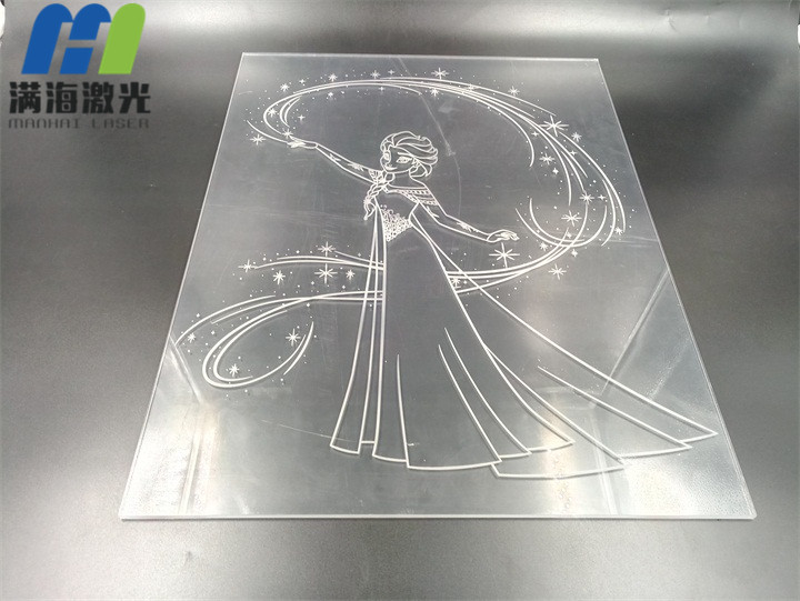 亞克力展示牌激光雕花