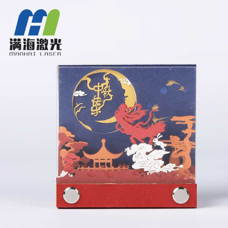 中秋節(jié)日禮品3D立體便簽紙