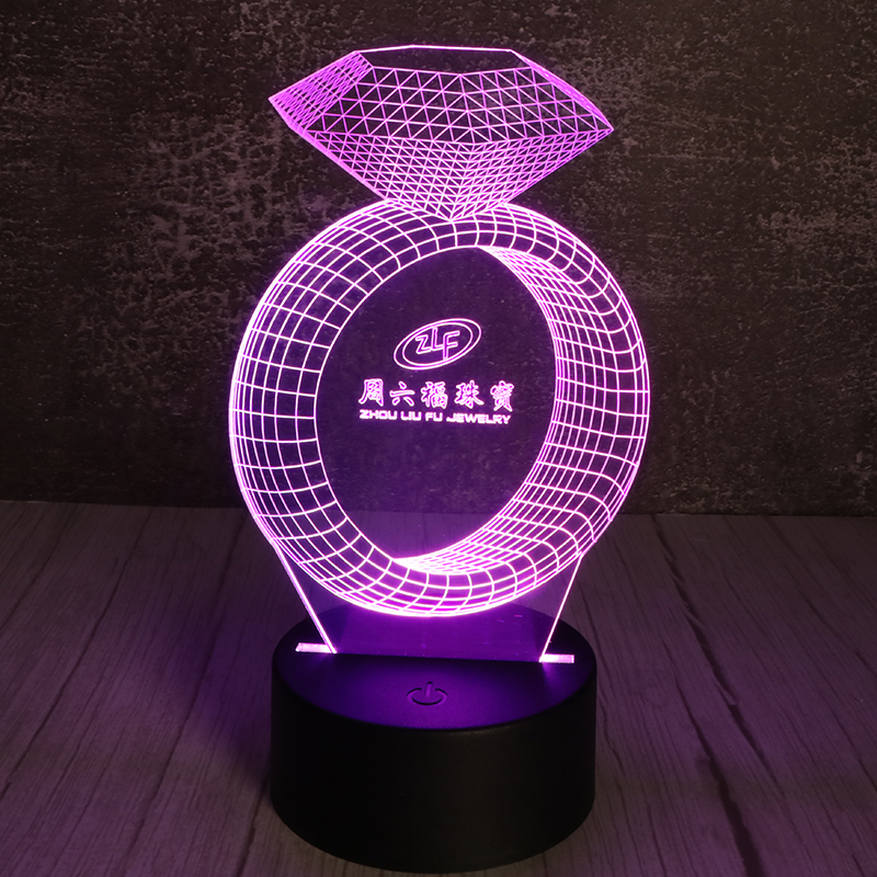 3d創(chuàng)意小夜燈