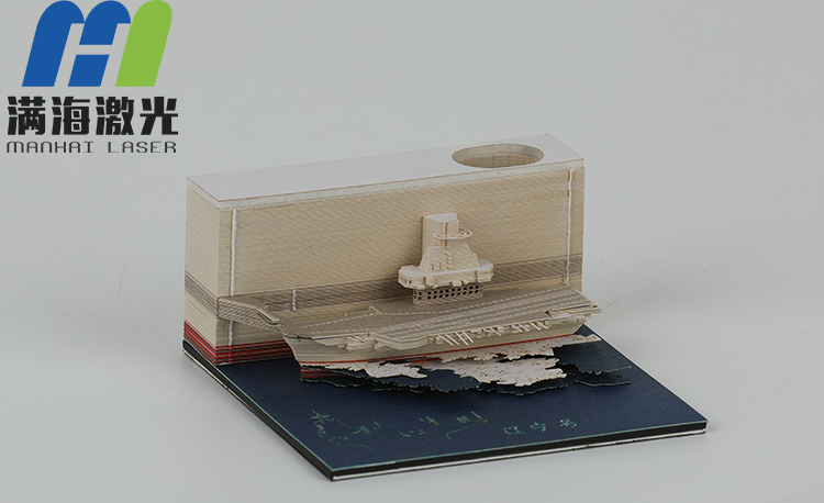 廣聯(lián)達(dá)立體建筑模型便簽紙解決方案，為什么選擇滿海激光？