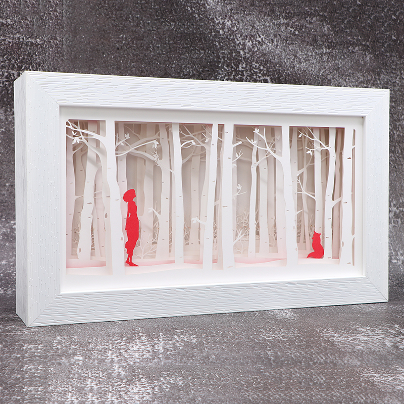 紙雕擺件 紙雕擺件